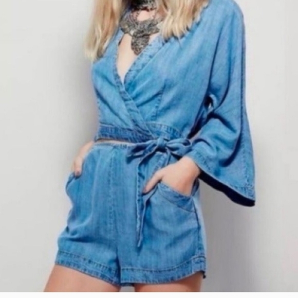 Free People Pants - Free People Rarebird Romper
